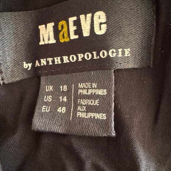 Anthropologie Maeve Disco Halter Jumpsuit Sequined Halter Neck Size 14 Glam - Picture 11 of 13